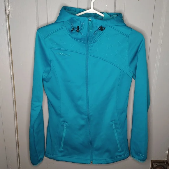 O'Neill Bright Blue Sweater Jacket - Picture 1 of 10